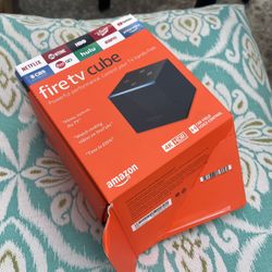 Brand New Fire TV Cube “Alexa” activated 4K HDR