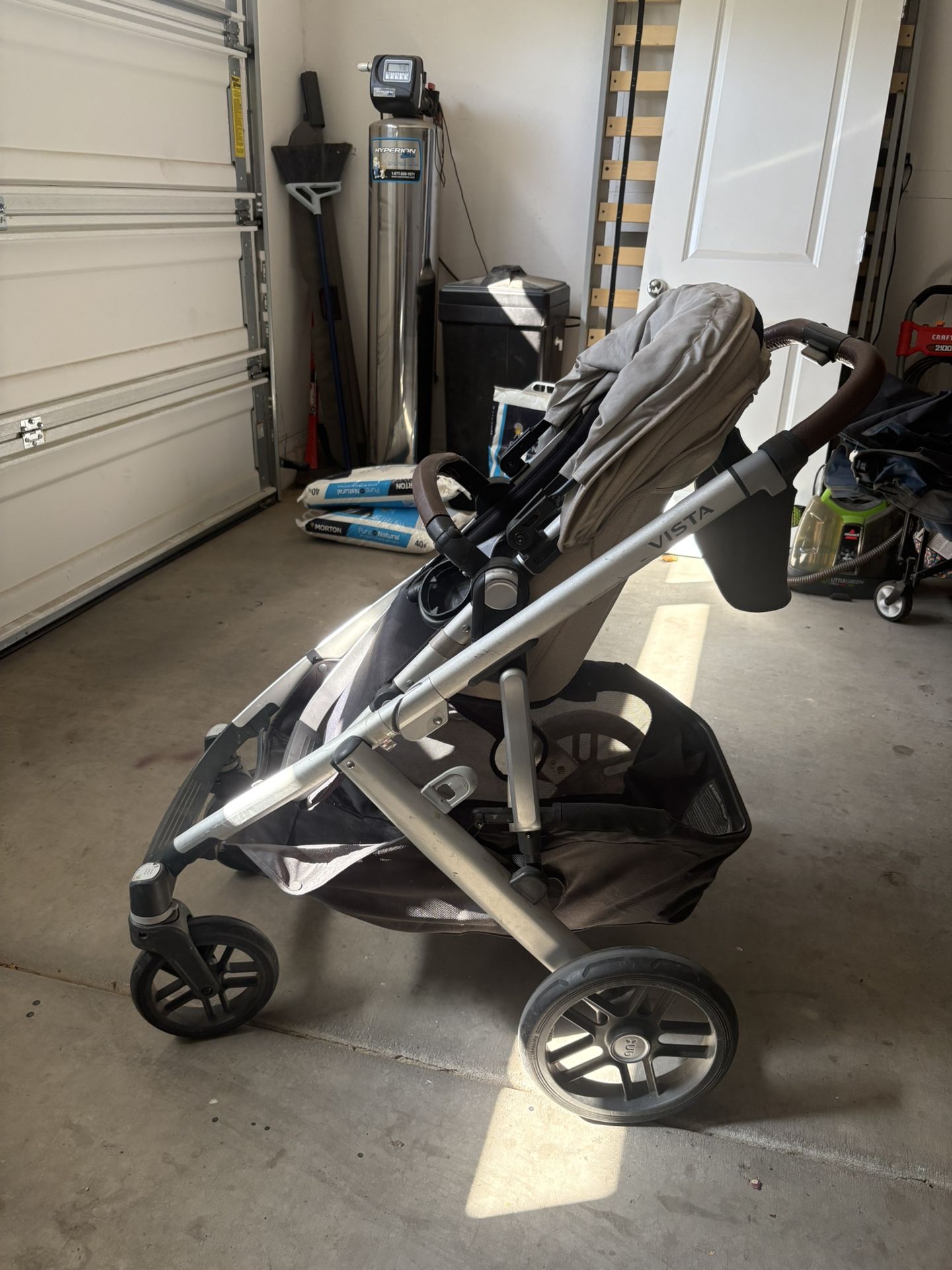 uppa baby vista 2 stroller with travel bag