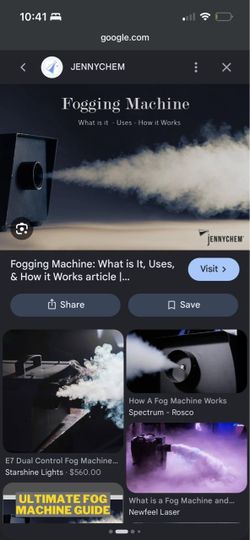 Fog machine
