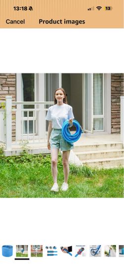 Blue Garden Water Hose