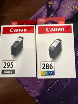Canon ink 295 and 286