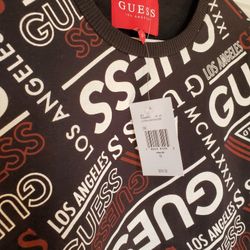 Brand New With Tags Mens GUESS Sweatshirt Size M