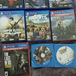 PS4 Game Variety 