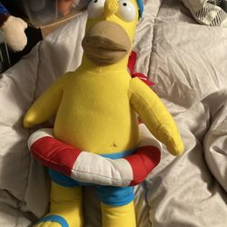 Bart Simpson Stuffed Toy ( 13 Inches  Tall )