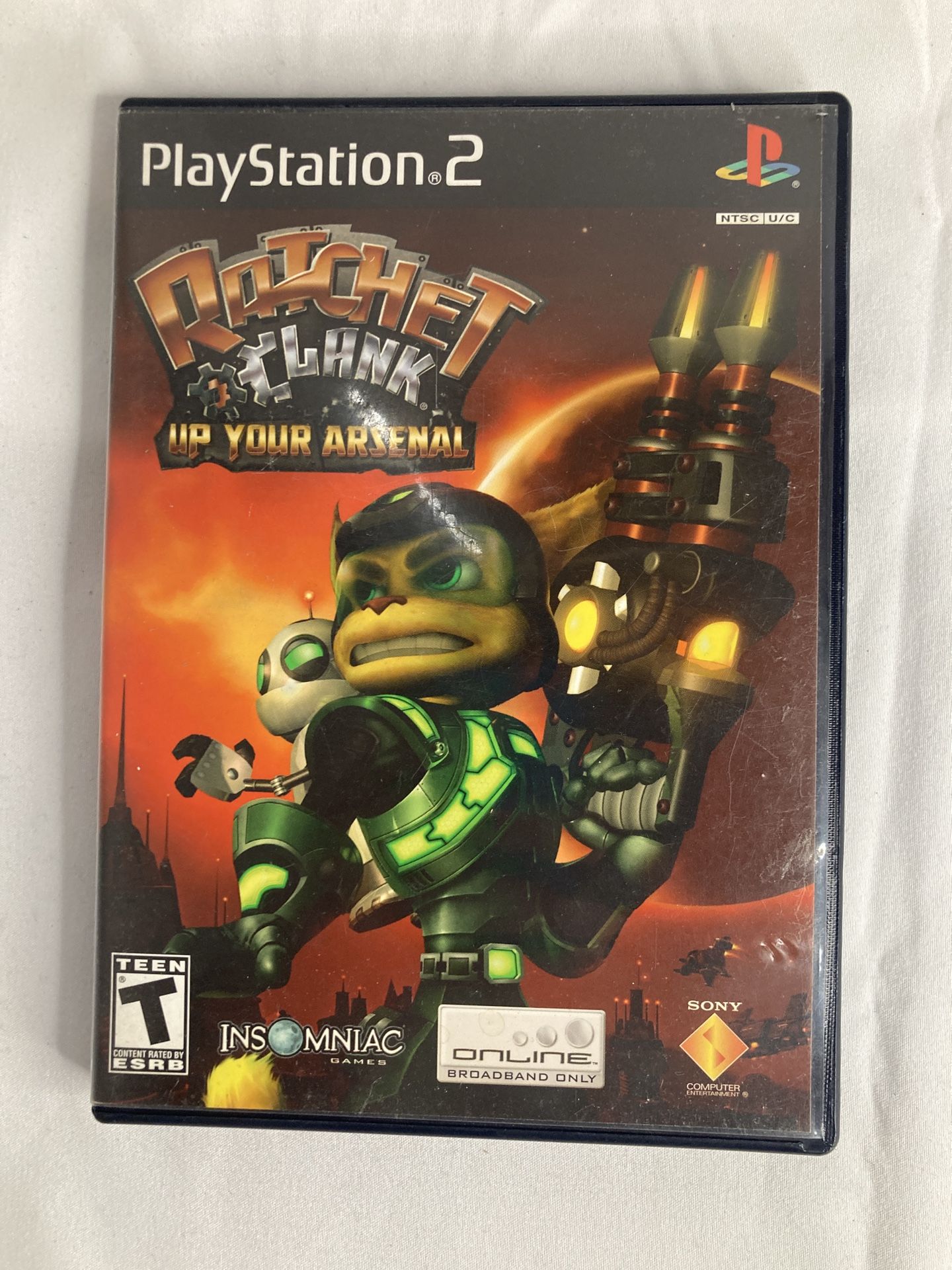 PS2 Ratchet And Clank Up Your Arsenal CIB