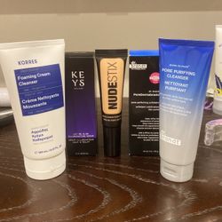 Dr. Brandt Cleanser, Exfoliator and other skincare