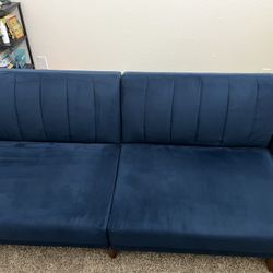 Navy Blue Futon