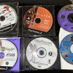 Video Games (Sega Saturn/PS2/Dreamcast Games 