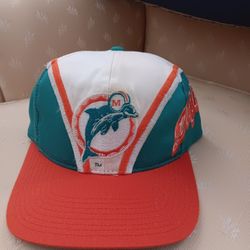 Vintage 90s Miami Dolphins Eastport Hat