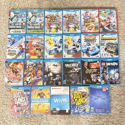 Nintendo Wii U Games “Prices In description”