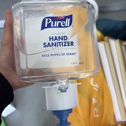 Reloadable hand sanitizer