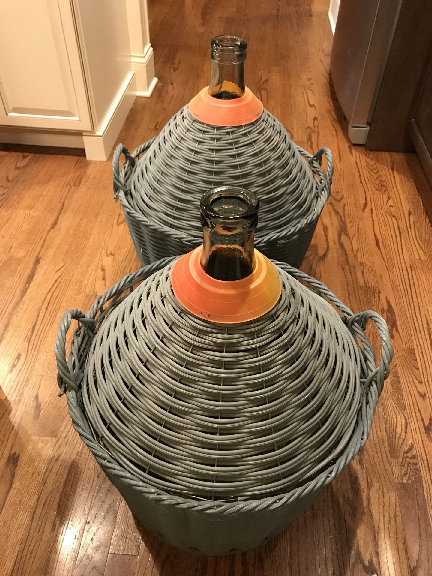 14 Gallon Italian Glass Demijohns (1 Left) - Wine Making - Demi John