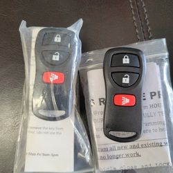 Nissan Infiniti Remote Key FOB KBRASTU15 (2 pack)