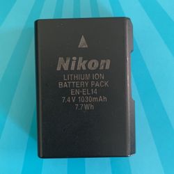 Nikon EN-EL14 Rechargeable Li-Ion Battery