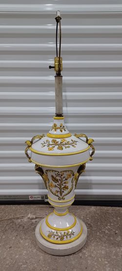 MEISELMAN IMPORTS HAND PAINTED italy vase