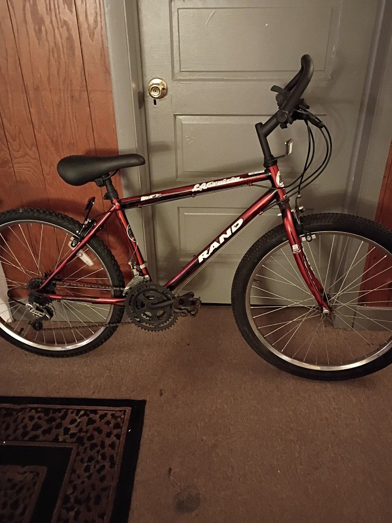 Hardly used, 24-in mountain bike