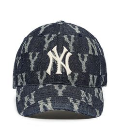 MLB MONOGRAM DENIM BALL CAP NEW YORK YANKEES