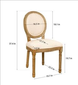 Pair Of French Chairs ** Perfect For Wedding Sweetheart /Quinceañera Table