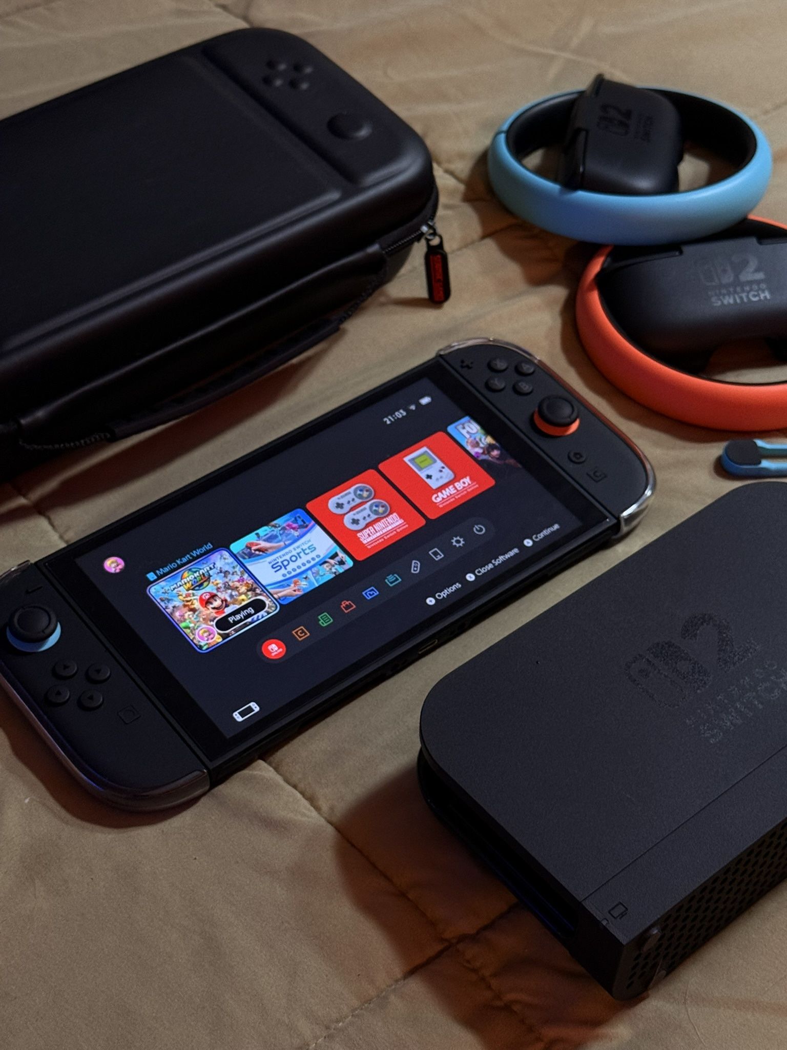 NINTENDO SWITCH 2 with MarioCart World and Nintendo Sports