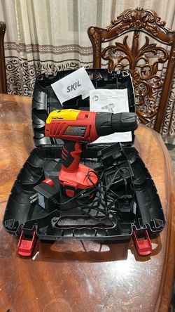 SKIL 14.4V Cordless Drill Complete Kit with Case & Manuals