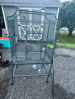 large bird cage