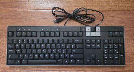 Dell - Wired USB Keyboard - Model# Y-U0003-DEL5 (Missing Prop-Up Kickstand - Right Side)