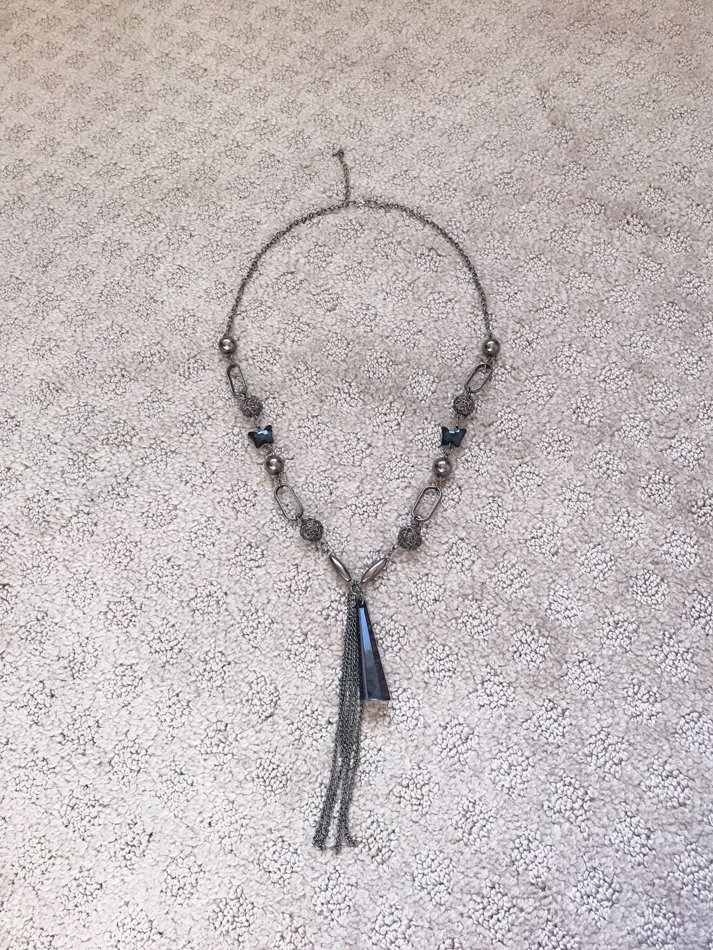 Women Butterfly Linked Necklace