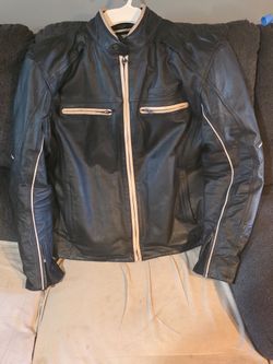 Triumph Leather motorcycle Jacket size XL