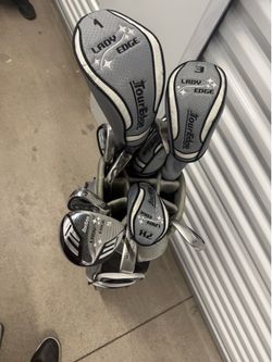 Tour Edge Lady Edge 10 ° Club Womens Golf Set - Cart Bag Black/Grey (girls 63-68" tall)