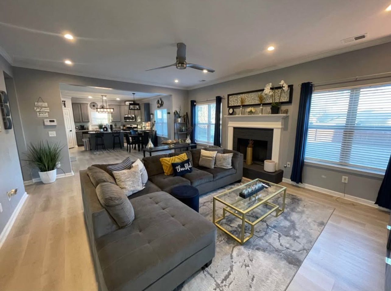 Dark Gray Sectional Sofa