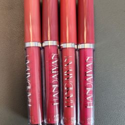 Set Of 4 Matte Lip Glosses By HANDAYAIN