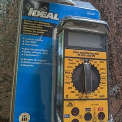 IDEAL Test-Pro 361 Multimeter 3 Phase Rotation True RMS Capacitance