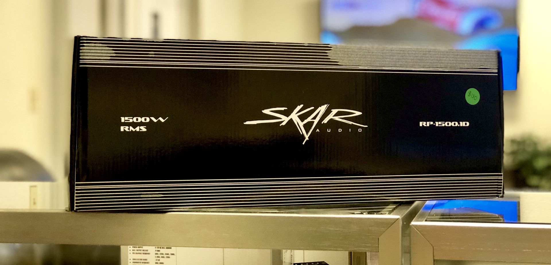 Skar RP1500.1 Bass amp!