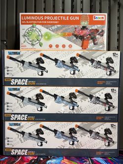 4pc Electric Gel Blaster Bundle SEAHIGH Space Gun Snaen New