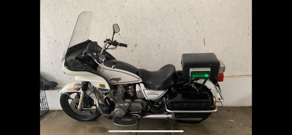 Kawasaki police motorcycle