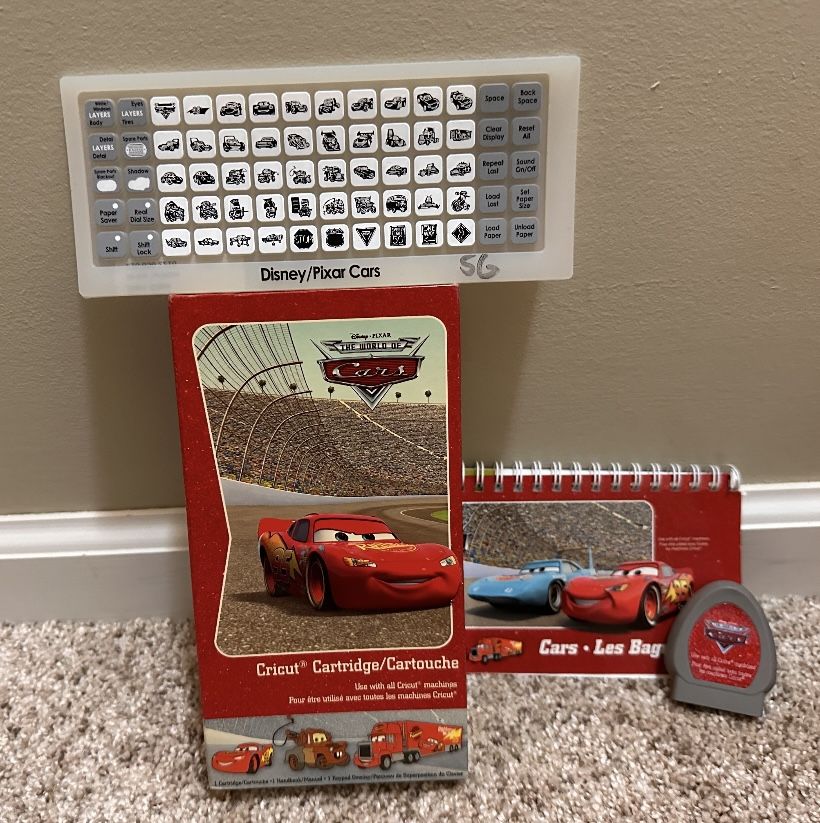 Cars Cricut Cartridge Linked