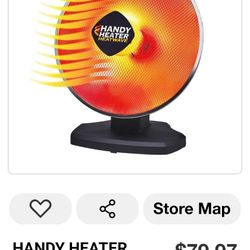 1200-Watt Electric Oscillating Ceramic Parabolic Space Heater

