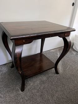 Unique Style Wooden Side Table