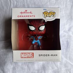 Hallmark Funko Pop Marvel Spider-Man Ornament 2025, New In Box