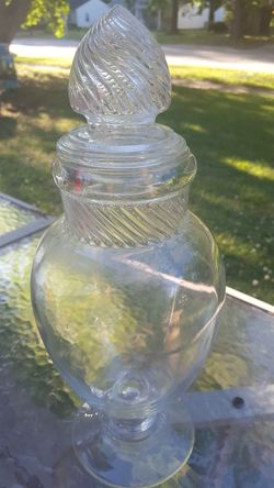Vintage apothecary jar