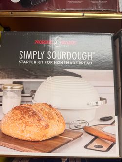 Brand new Nordic Ware Simply Sourdough Starter Kit in original box.