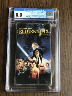 Star Wars CGC 8 A+