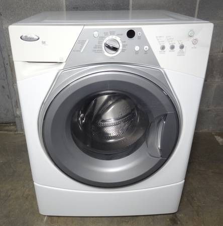 Whirlpool Duet Sport 27" Front Load Washer (3.7 Cu. Ft.) - White - WFW8500SR00