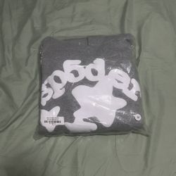 Grey Sp5der Worldwide Hoodie