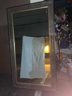 Mirror with nice frame 32"x72"