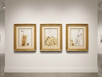 Ritz-Carlton Palm Beach Triptych – Custom Gilded Frames by Jerry Solomon LA (Set of 3)