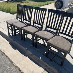 5 Seat Dining Table Chair Set