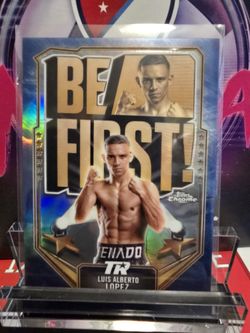 Luis Alberto Lopez 2025 Topps Chrome Boxing Card 