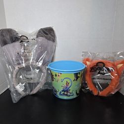 ZOOTOPIA 2 Promotional W/ BUCKET & HEADBANDS