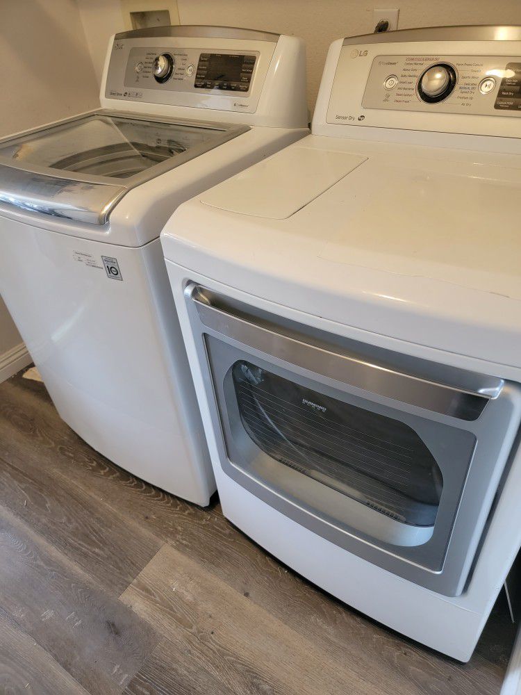 LG TURBO WASHER AND DRYER 